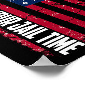 It過去あなたの刑期おもしろいトランプIt過去ヨ ポスター (角)