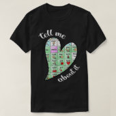 It音声病理学について教えてくださいAAC Sped先生 Tシャツ (デザイン正面)
