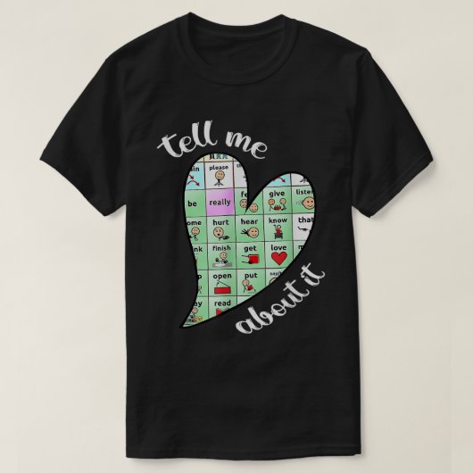 It音声病理学について教えてくださいAAC Sped先生 Tシャツ (デザイン正面)