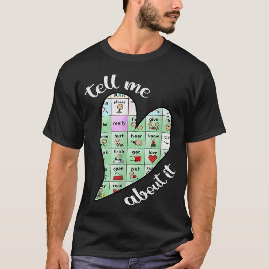 It音声病理学について教えてくださいAAC Sped先生 Tシャツ (正面)