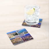 IT2027ヨーロッパ – イタリア – サルデーニャ – Cagliari - Harb スクエアペーパーコースター (インサイチュ)