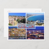 IT2027ヨーロッパ – イタリア – サルデーニャ – Cagliari - Harb ポストカード (正面/裏面)