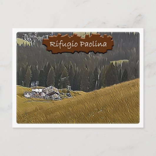 It – アルパインハットPaolina - Dolomiti - ポストカード (正面)