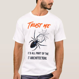 IT+アーキテクト+ジョーク Tシャツ