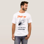 IT+アーキテクト+ジョーク Tシャツ (正面フル)