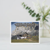 It – イタリア – アルパインハットMalga Brogles - Dolomiti - ポストカード (スタンド正面)
