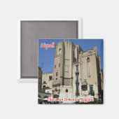 IT – イタリア – ナポリ教会サンドメニコ・マッジョア マグネット (正面/裏面)