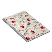 IT キッズのおもちゃのパターン ノートブック (右側)