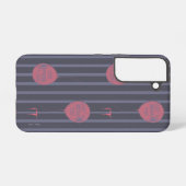 IT – バルーンパターンに浮き上がストライプのる SAMSUNG GALAXYケース (裏面横)