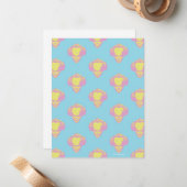 IT |ペンニワイパステルヘッドパターン ノートカード (正面/裏面インサイチュ)