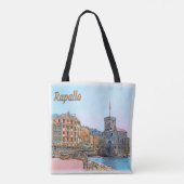 IT ^ラパロ – 城 – 歩キスをするく トートバッグ (裏面)