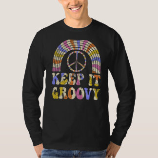 It 保 Groovy 70s美的ノスタルジア1970sリター Tシャツ