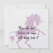 IT 信じ 5.25 x 5.25カード 招待状 (正面)