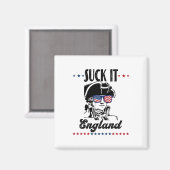 It 吸Englandおもしろい 7月4日 – ジョージ・ウォッシング マグネット (正面/裏面)
