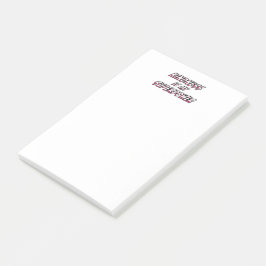 It®後のメモ、4インチx 6インチ ポストイット