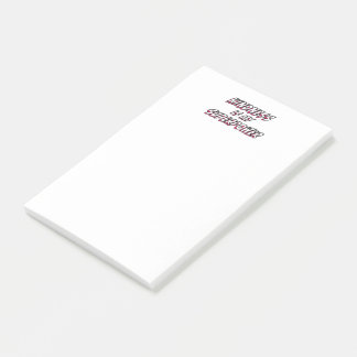 It®後のメモ、4インチx 6インチ ポストイット