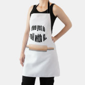 It 得ベイカーで役割を果たす エプロン (インサイチュ)