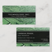 IT（情報技術）サービス名刺 名刺 (正面/裏面)