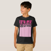 It's私の11誕生日サイン私のシャツかわいいグルーヴ Tシャツ (正面フル)