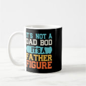 It's Not AパパBod It's A父親姿Fa コーヒーマグカップ (左)