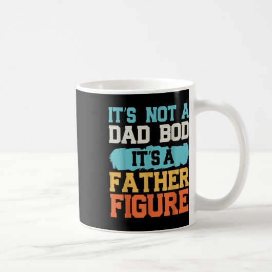 It's Not AパパBod It's A父親姿Fa コーヒーマグカップ (右)