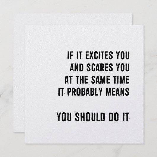 IT 5.25 x 5.25カード 招待状 (正面/裏面)