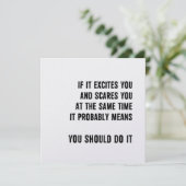 IT 5.25 x 5.25カード 招待状 (スタンド正面)