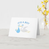 It A Boy カード (黄色い花)