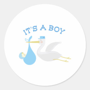 It A Boy ラウンドシール
