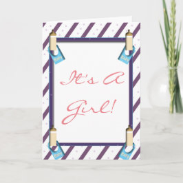 It a Gerl Greeting Card（少女の挨拶カード） カード