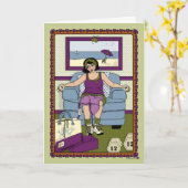 It_A_Greetingカード カード (黄色い花)