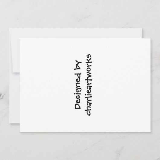 IT AIN"T THE MEAT カード (裏面)