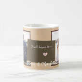 It All Beginning Here, Colorado, Photoハート コーヒーマグカップ (中央)