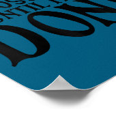 It Always Seems Imssible Until It's Done Motivatio ポスター (角)