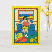 It_B_Greetingカード カード (黄色い花)