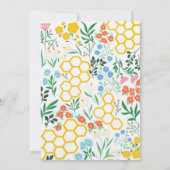 It Beeのベビーフローラ性が明らかにする 招待状 (裏面)