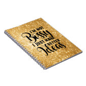 I't Bossy Spiral Photo Notebook ノートブック (右側)