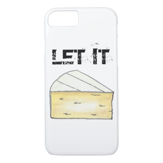 It Brie (Be)チーズウェッジフォンケース Case-Mate iPhoneケース (裏面)