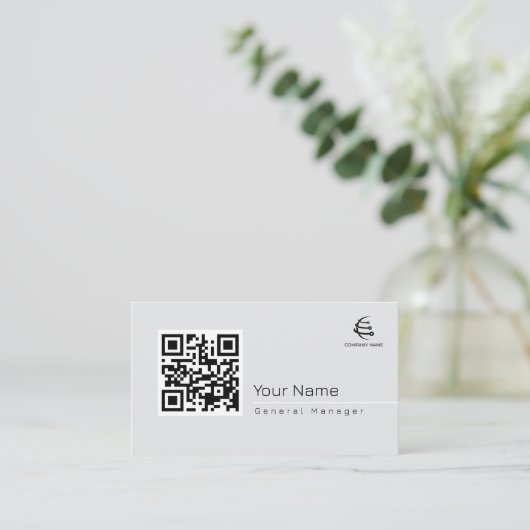 IT Business Card 名刺 (スタンド正面)