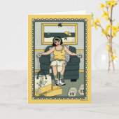 It_C_Greetingカード カード (黄色い花)