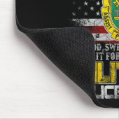 It Cannot Be Inherited Military Lice Veteran Day P マウスパッド (コーナー)