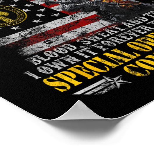 It Cannot Be Inherited Special Operations Command  ポスター (角)