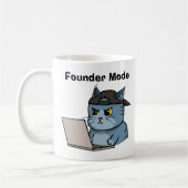 IT Cat. Founder mode コーヒーマグカップ (左)