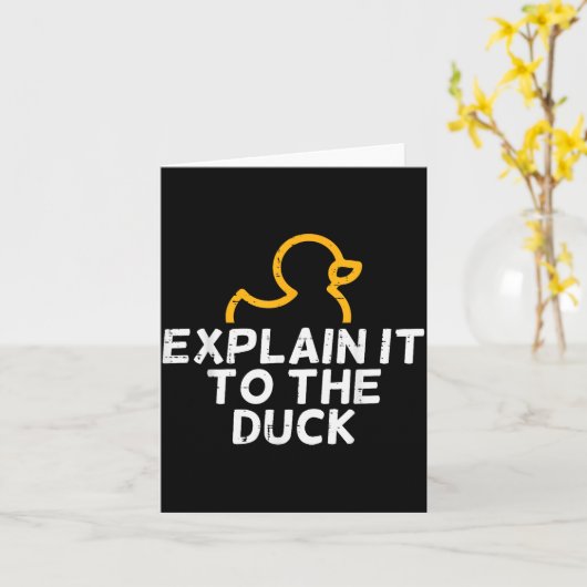 It Coder Programmer Tech Developer Shirts Men Prog カード (黄色い花)