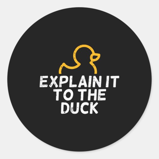 It Coder Programmer Tech Developer Shirts Men Prog ラウンドシール (正面)