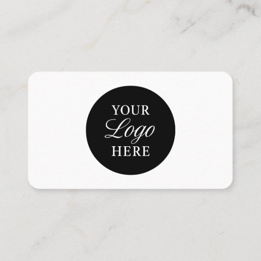 IT Consultant QR Code Logo Professional 名刺 (裏面)