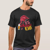 It escalates eh flamingo tシャツ (正面)