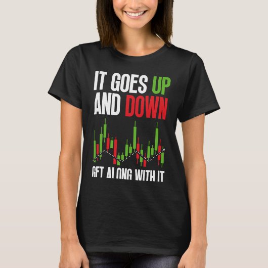It Goes Up And Down  Get Along With It BACKPRINT F Tシャツ (正面)