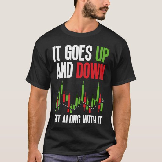 It Goes Up And Down  Get Along With It BACKPRINT F Tシャツ (正面)