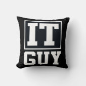 IT Guy Computer Tech Software Programmer Geek クッション (正面)